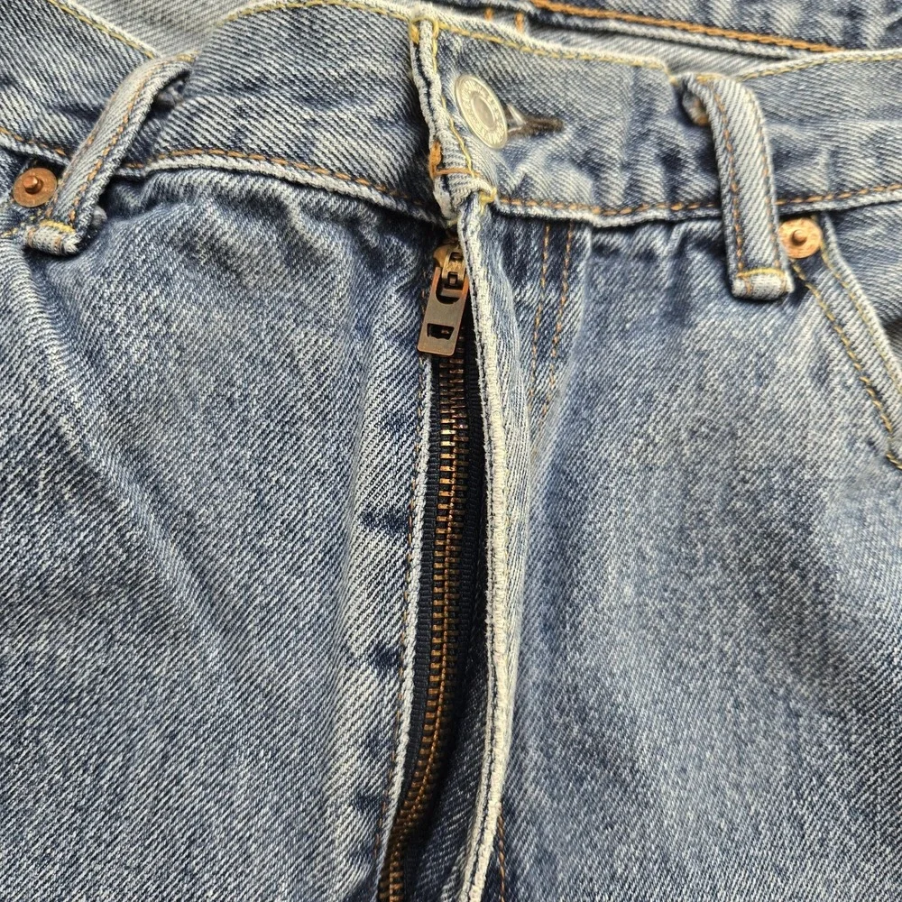Levi's Jeans 505 Men's‎ 38x30 Cotton Regular Fit Straight Leg Blue (38x29) 90s